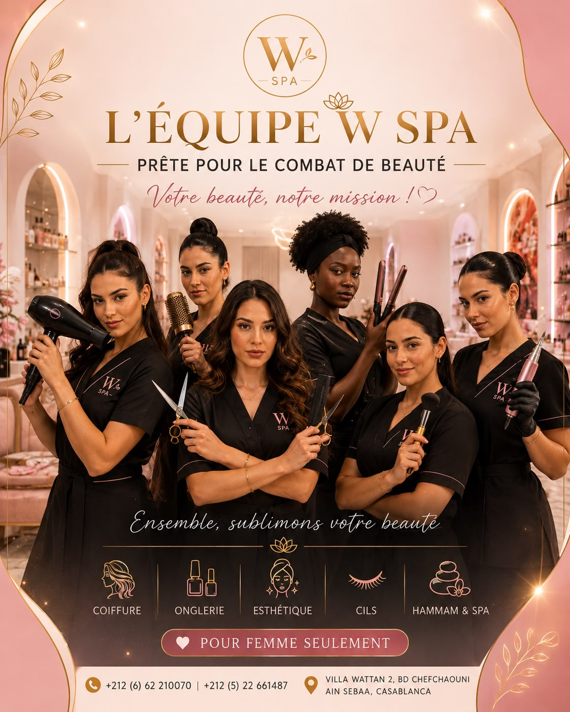 L'équipe de W SPA