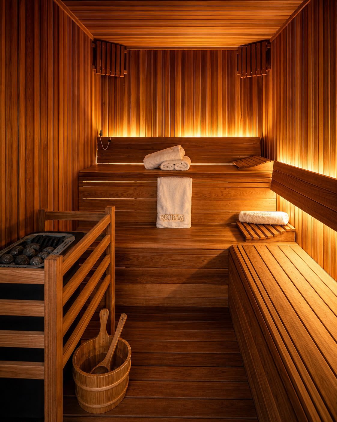 Cabine sauna